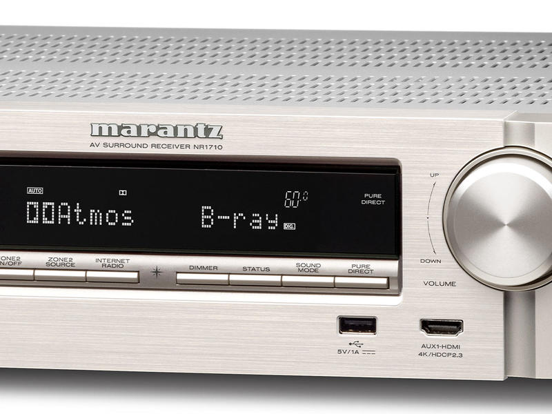 Marantz NR1710 Amplituner Kina domowego silver