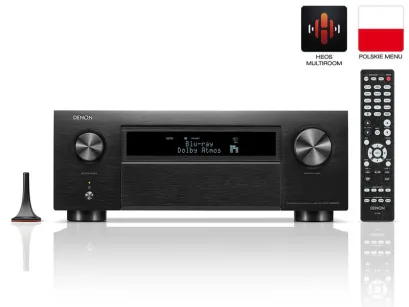 Denon AVC-X6800H Czarny | Odsłuch | Raty 0% | Salon Warszawa | Autoryzowany Dealer | Negocjuj cenę |