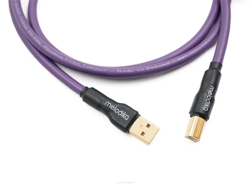 Melodika MDUAB Purple (USB 2.0, Typ A-B) - 0,75m | Odsłuch | Raty 0% | Salon Warszawa | Autoryzowany Dealer | Negocjuj cenę |