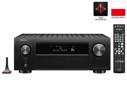 Denon AVC-X4700H | DOSTĘPNY OD RĘKI | Salon Warszawa | Raty | Alexa, WiFi, AirPlay | Instalacja, Montaż, Kalibracja |