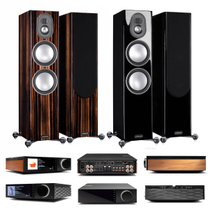 Monitor Audio Gold 300 + Cambridge Audio Evo 150