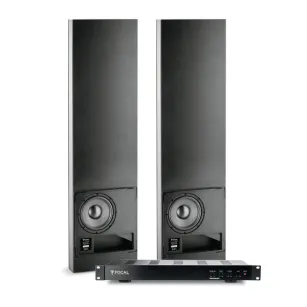 Focal 2 x IWSUB8 + Amplifier - Zestaw 2 x subwoofer + wzmacniacz 