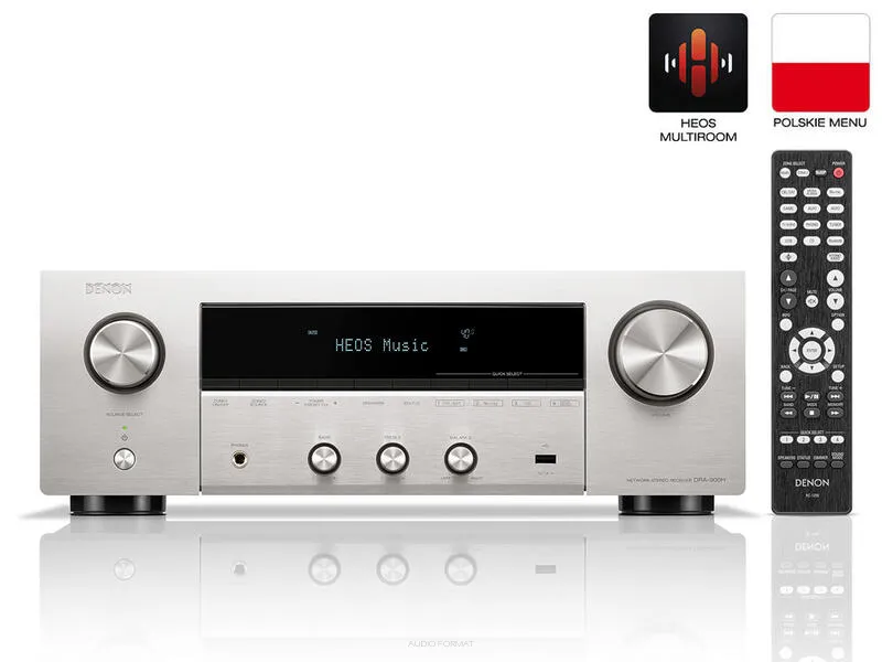 Denon DRA-900H Silver | OD RĘKI | RATY 0% | Autoryzowany Dealer | Salon Warszawa | Negocjuj cenę |