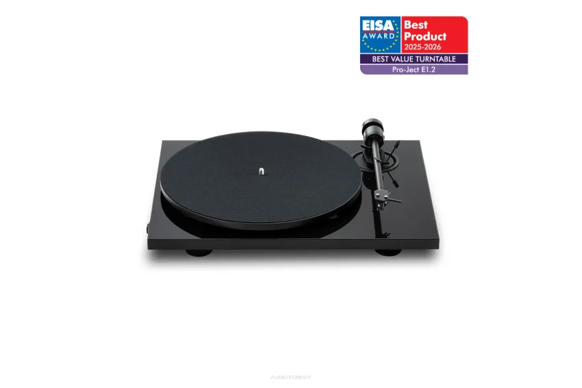 Pro-Ject E1.2 Black - Gramofon | Odsłuch | Raty 0% | Salon Warszawa | Autoryzowany Dealer | Negocjuj cenę |