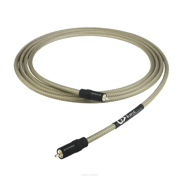 Chord Epic 1RCA na 1RCA Sub - 3m | Odsłuch | Raty 0% | Salon Warszawa | Autoryzowany Dealer | Negocjuj cenę |