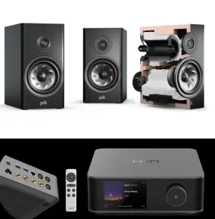 Wiim Amp Ultra + Polk Reserve R200 | Salon Warszawa | Odsłuch | Raty 0% | Negocjuj cenę |