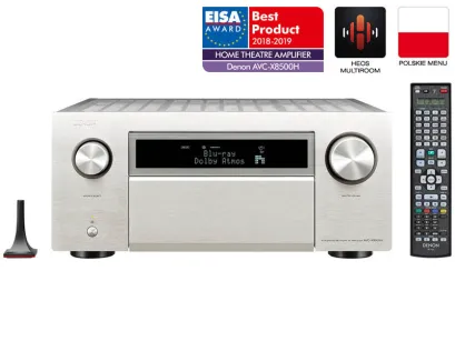 Denon AVC-X8500HA Silver Amplituner Kina Domowego 13.2 WiFi, AirPlay, HEOS, Raty, Dostawa Gratis, Salon Warszawa