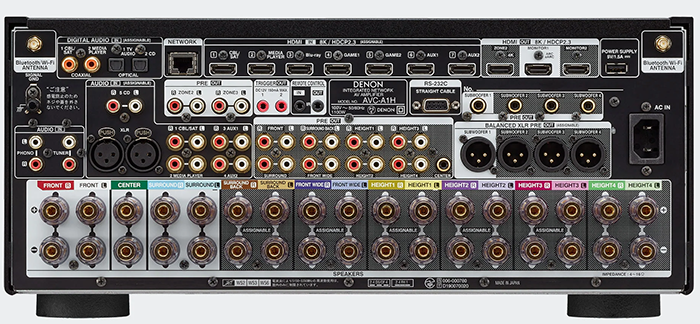 Panel tylni amplituner Denon AVC-A1H