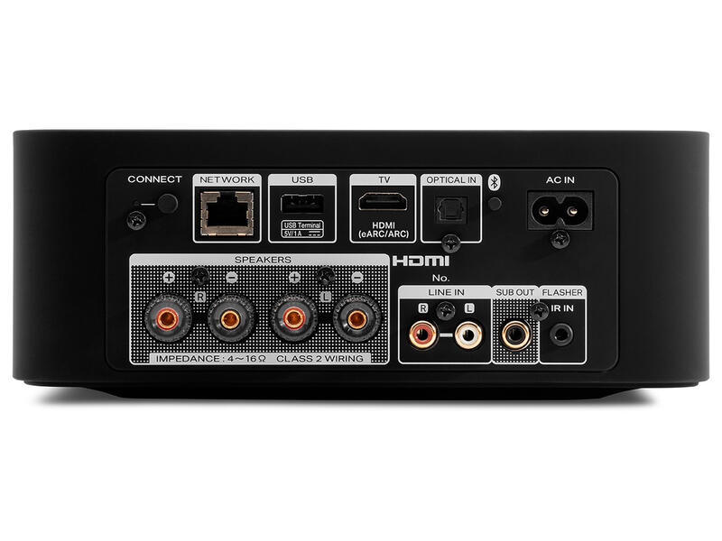 Tył i wejścia Marantz Model M1