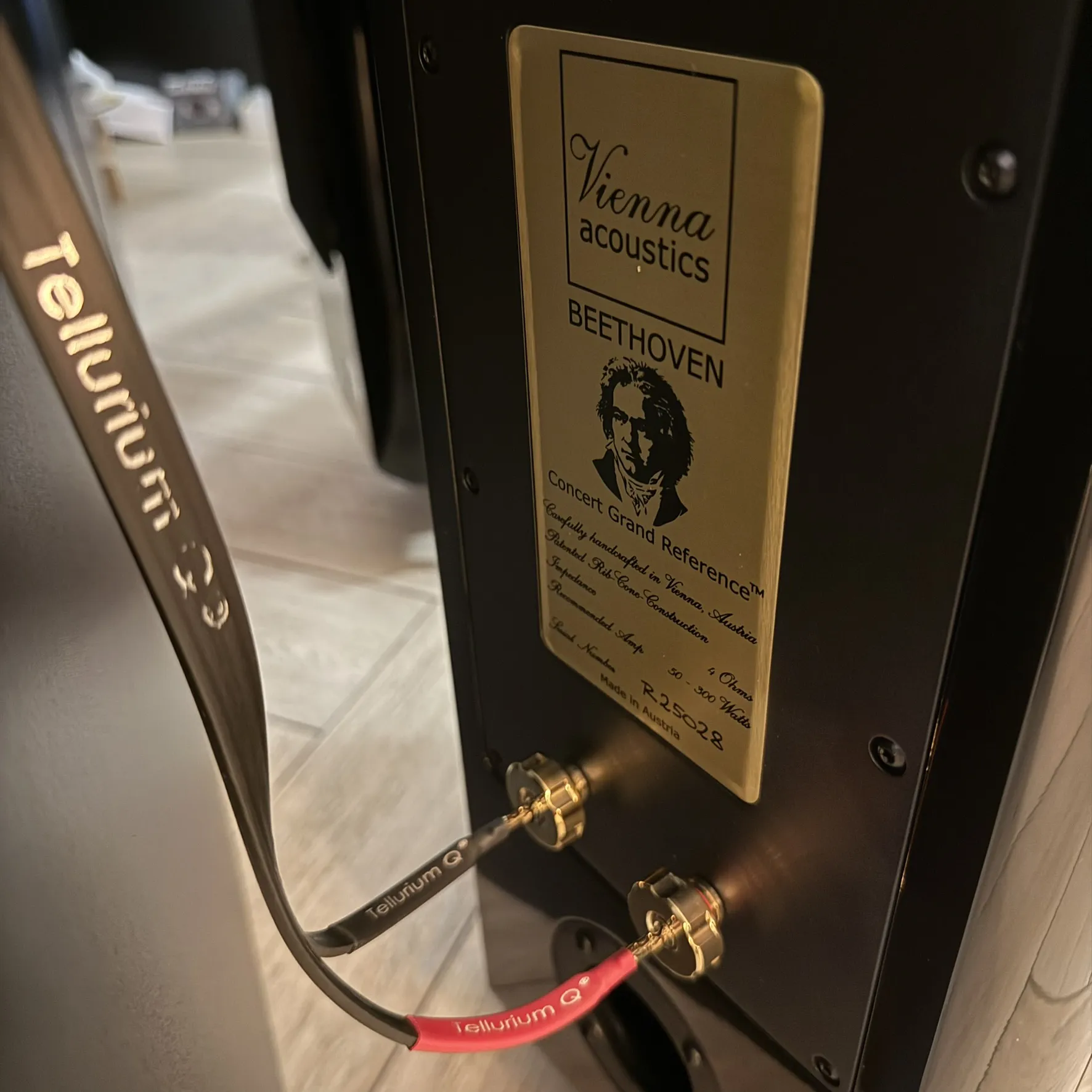 Przewody Tellurium Q Black i Vienna